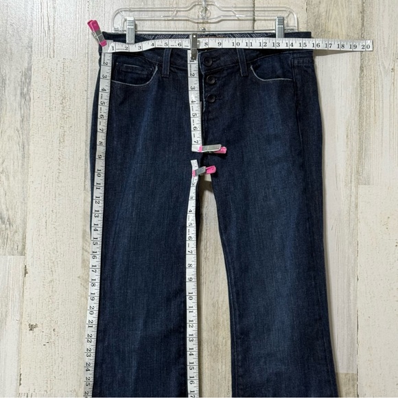 Paige Premium Denim Calabasas Super Low Rise Flare Jeans for Women - Picture 5 of 16